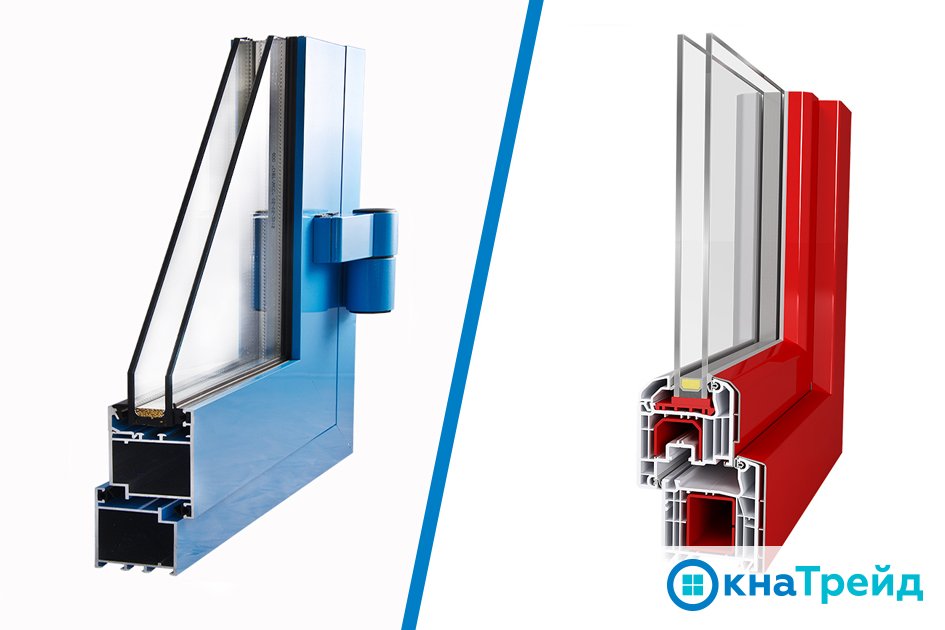 Какие окна лучше выбрать: ПВХ или алюминиевые?
