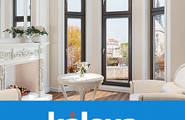 Элегантные окна «под дерево» дополнят утонченный
французский дизайн и сохранят тепло в доме tab